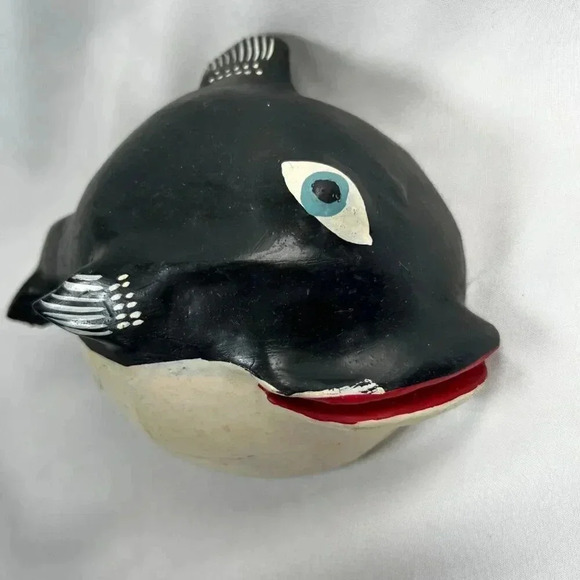 Vintage Coconut Fish Wall Home Decor - Picture 1 of 5